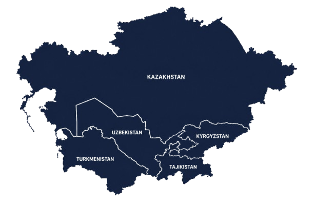 Central Asia Map